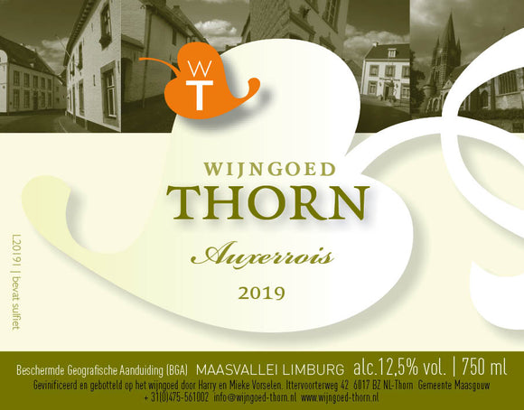 Auxerrois 2019 | Wijngoed Thorn